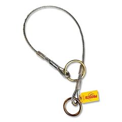 3M 2100192 Protecta Cable Tie-Off Adaptor, 4 Ft L, Galvanized Steel