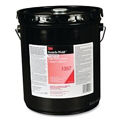 3M 021200-19897 Neoprene High Performance Contact Adhesive 1357, 5 Gal, Gray