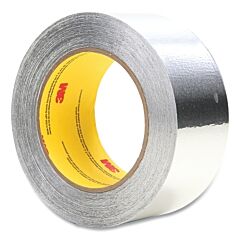 3M 051125-85311 Aluminum Foil Tape, 425, 2 In W X 60 Yd L, 4.6 Mil Thick, Silver