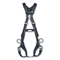 Msa 10252246 V-Form Welding Full-Body Harness, Back/Hips D-Rings, Extra Large, Quick-Connect Leg Straps