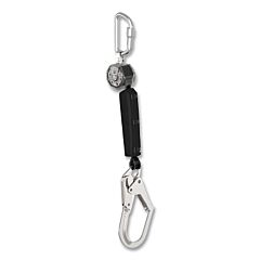 Msa Vtleg-022-Pm-A V-Tec Edge Personal Fall Limiter, Twin Leg, 8 Ft Galvanized Steel Line, 310 Lb Load Cap, Locking Pin Top, 36Cls Bottom