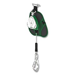 Msa Vtohg-031-Ze-A V-Tec Personal Fall Limiter, Single Leg, 10 Ft Galvanized Steel Line, 310 Lb Load Cap, 36Cs Bottom