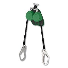 Msa Vtohw-021-Da-Af V-Tec Arc Flash Self-Retracting Lifeline, Single Leg, 6.5 Ft Web Line, 400 Lb Load Cap, Altak Top, Al36Cl Bottom