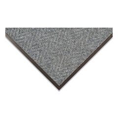 Notrax 105S0023Bu Low-Profile Light-Weight Chevron Entrance Mat, 105, 5/16 In X 2 Ft W X 3 Ft L, Needle-Punched Yarn, Vinyl Backing, Slate Blue