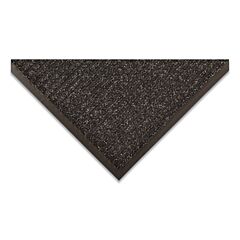 Notrax 117S0036Ch Heritage Rib Heavy-Weight Scraper Entrance Mat, 117, 3/8 In X 3 Ft W X 6 Ft L, Needle-Punched Yarn, Vinyl Backing, Charcoal