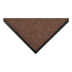 Notrax 136S0048Br Polynib Debris Trapping Entrance Mat, 136, 3/8 In X 4 Ft W X 8 Ft L, 24 Oz Poly Needle-Punched Yarn, Vinyl Backing, Brown