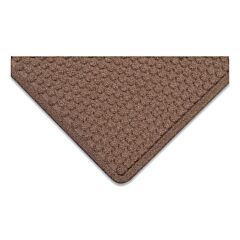 Notrax 150S0046Br Aqua-Trap Moisture And Scrape Entrance Mat, 150, 3/8 In X 4 Ft W X 6 Ft L, 20 Oz Tufted Loop-Pile Poly, Rubber, Brown
