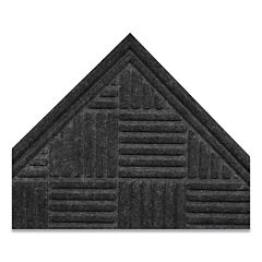 Notrax 151S0046Ch Diamond Cte Moisture And Debris Entrance Mat, 151, 3/8 In X 4 Ft W X 6 Ft L, 26 Oz Loop-Pile Poly, Crumbrubberbckg, Charcoal