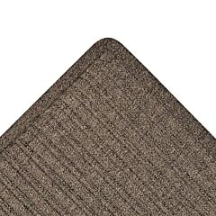 Notrax 161S0046Ch Barrier Rib Scraping And Drying Entrance Mat, 161, 3/8 In X 4 Ft W X 6 Ft L, 20 Oz Tufted Loop-Pile Poly, Rubber, Charcoal