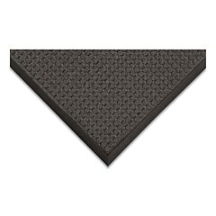Notrax 166S0310Ch Guzzler Scraping And Moisture Trap Entrance Mat, 3/8 In X 4 Ft W X 10 Ft L, Polypropylene/Rubber, Charcoal