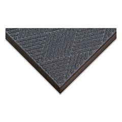 Notrax 168S0023Bu Opus Debris And Moisture Trapping Entrance Mat, 168, 3/8 In X 2 Ft W X 3 Ft L, Tufted Loop Pile, Rubber, Slate Blue