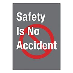Notrax 194Sna35Ch Safety Message Floor Mat, 194, 3/8 In X 3 Ft W X 5 Ft L, 24 Oz Nylon, Vinyl, Vertical, Safety Is No Accident Message