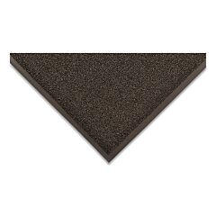 Notrax 231S0035Bl Prelude Non-Absorbent Scraper Entrance Mat, 231, 3/8 In X 3 Ft W X 5 Ft L, 19 Oz Coarse Loop-Twisted Poly, Vinyl Bckg, Black