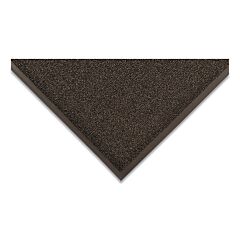 Notrax 231S0046Bl Prelude Non-Absorbent Scraper Entrance Mat, 231, 3/8 In X 4 Ft W X 6 Ft L, 19 Oz Coarse Loop-Twisted Poly, Vinyl Bckg, Black