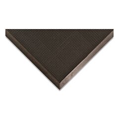 Notrax 345S3239Bl Rubber Brush Scraper Exterior Entrance Mat, 345, 1/2 In X 32 In W X 39 In L, Natural Rubber, Black
