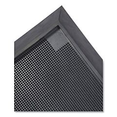 Notrax 351S3239Bl Sani-Trax Plus Shoe Sanitizer Disinfectant Mat, 351, 2.5 In X 32 In W X 39 In L, Rubber Compound, Black