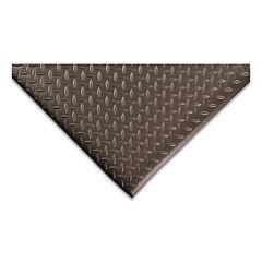 Notrax 419R0048Bl Diamond Sof-Tred Dyna-Shield Anti-Fatigue Mat, 419, 1/2 In X 4 Ft W X 60 Ft L, Pvc Foam, Black
