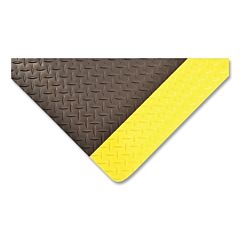 Notrax 479S0035Yb Cushion Trax Anti-Fatigue Workstation Mat, 479, 9/16 In X 3 Ft W X 5 Ft L, Vinyl/Pvc Foam, Black/Yellow
