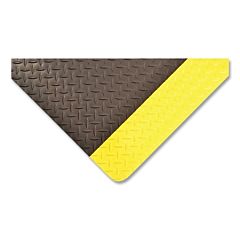 Notrax 510S0312Yb Diamond-Tuff Anti-Fatigue Mat, Max, 510, 1 In X 3 Ft W X 12 Ft L, Pvc Foam/Vinyl Laminate, Black/Yellow