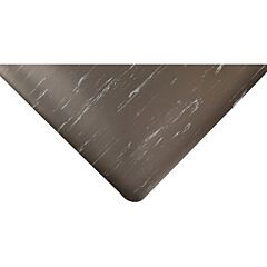 Notrax 511S0023Bl Marble-Tuff Anti-Fatigue Mat, 511, 1/2 In X 2 Ft W X 3 Ft L, Vinyl Top/Pvc Foam Base, Black