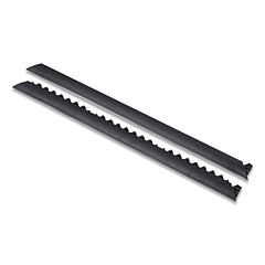 Notrax 551F0003Bl M.D. Ramp System For Cushion-Ease Floor Mat, 551, 3/4 In X 2 Ft W X 3 Ft L, Female, Nitrile, Black
