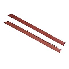 Notrax 551F0003Tc M.D. Ramp System For Cushion-Ease Floor Mat, 551, 3/4 In X 2 Ft W X 3 Ft L, Female, Nitrile, Terra Cotta