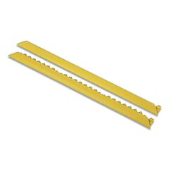 Notrax 551F0005Yl M.D. Ramp System For Cushion-Ease Floor Mat, 551, 3/4 In X 2 Ft W X 5 Ft L, Female, Nitrile, Yellow