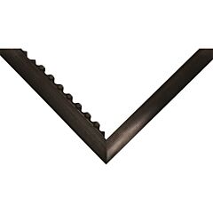 Notrax 551M0003Bl M.D. Ramp System For Cushion-Ease Floor Mat, 551, 3/4 In X 2 Ft W X 3 Ft L, Male, Nitrile, Black