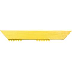 Notrax 571S0036Yl De-Flex Ramp, 571, 3/4 In X 6 In W X 36 In L, Nitrile, Yellow