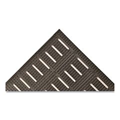 Notrax 755S0034Bl Niru Versa Runner Floor Protector Mat, 755, 3/8 In X 3 Ft W X 4 Ft L, Microstop Nitrile, Black