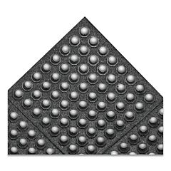 Notrax 850S0033Bl Cushion-Ease Gsii Interlocking Rubber Mat, 850, 3/4 In X 3 Ft W X 3 Ft L, Nitrile, Black