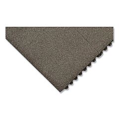 Notrax 856S0033Bl Niru Cushion-Ease Gsii Interlocking Rubber Mat, 856, 3/4 In X 3 Ft W X 3 Ft L, 100% Nitrile Rubber, Black