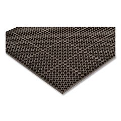 Notrax T12S3919Bl San-Eze Drainage Anti-Fatigue Mat, T12, 7/8 In X 19.5 In W X 39 In L, Microstop™/100% Nitrile Rubber, Black