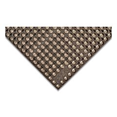 Notrax T12S3958Bl San-Eze Drainage Anti-Fatigue Mat, T12, 7/8 In X 39 In W X 58.5 In L, Microstop™/100% Nitrile Rubber, Black