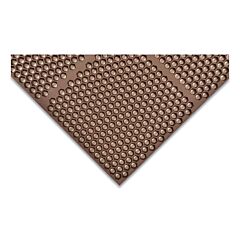 Notrax T15S0032Br Optimat Drainage Anti-Fatigue Mat, T15, 1/2 In X 2 Ft W X 3 Ft L, Microstop™/Nitrile, Brown
