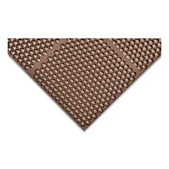 Notrax T15S0034Br Optimat Drainage Anti-Fatigue Mat, T15, 1/2 In X 3 Ft W X 4 Ft L, Microstop™/Nitrile, Brown