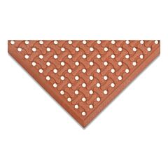 Notrax T18S0046Bl Superflow Reversible Drainage Anti-Fatigue Mat, T18, 5/8 In X 4 Ft W X 6 Ft L, General Purpose Rubber, Black