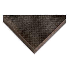 Notrax T28S3660Bl Finger Scrape Moisture Trap Entry Scraper Mat, T28,1/4 In X 36 In W X 60 In L, Rubber Compound, Black