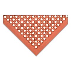 Notrax T30S0035Rd Competitor Large Drainage Hole Anti-Fatigue Mat, T30, 3 Ft W X 5 Ft L X 1/2 In, General Purpose Rubber, Red
