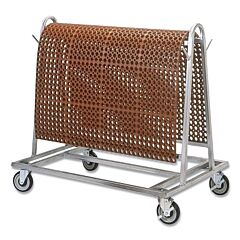 Notrax T44Srack00 Heavy-Duty Steel Frame Rack-A-Mat Cart, 44, 40 In X 42 In X 28 In
