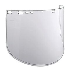 Jackson Safety 29075 Polycarbonate Faceshield, F50, Aluminum Coated, Style R, 10 In L X 20 In H