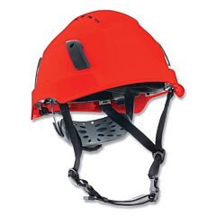 Jackson Safety 22127 Xs2-500 Series Type 2+ Safety Helmet, 6-Point Suspension, Vented, Red