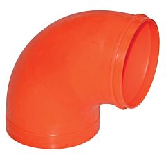 Air Systems Sv-90 Elbow, Orange, Fits 8" Saddle Vent®