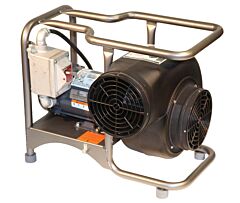 Air Systems Svb-E8Exp 8" Centrifugal Blower, 3/4 Hp, Explosion-Proof Motor, 115 Vac, Steel Frame