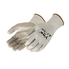 Liberty Safety 4965M Frogrip Cut-Resistant Gloves, Gray Polyurethane Coated, A3 Cut, Size Medium