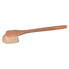 Magnolia Brush 20T Fender Wash Brush, Hardwood Block, 2 In Trim L, White Tampico