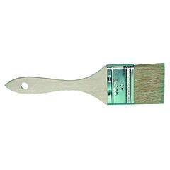 Magnolia Brush 233 Low Cost Paint Or Chip Brush, 2 In W, White Natural, Wood Handle
