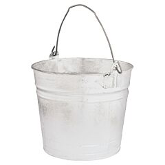 Magnolia Brush 8Qt Hot-Dipped Galvanized Pail, 8 Qt