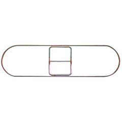 Magnolia Brush 5148-F Dust Mop Frame, 5 In W X 48 In L, Metal