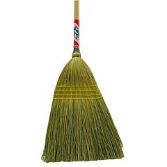 Magnolia Brush 5017-Bundled Household Broom, 19 In Trim L, Broom Corn
